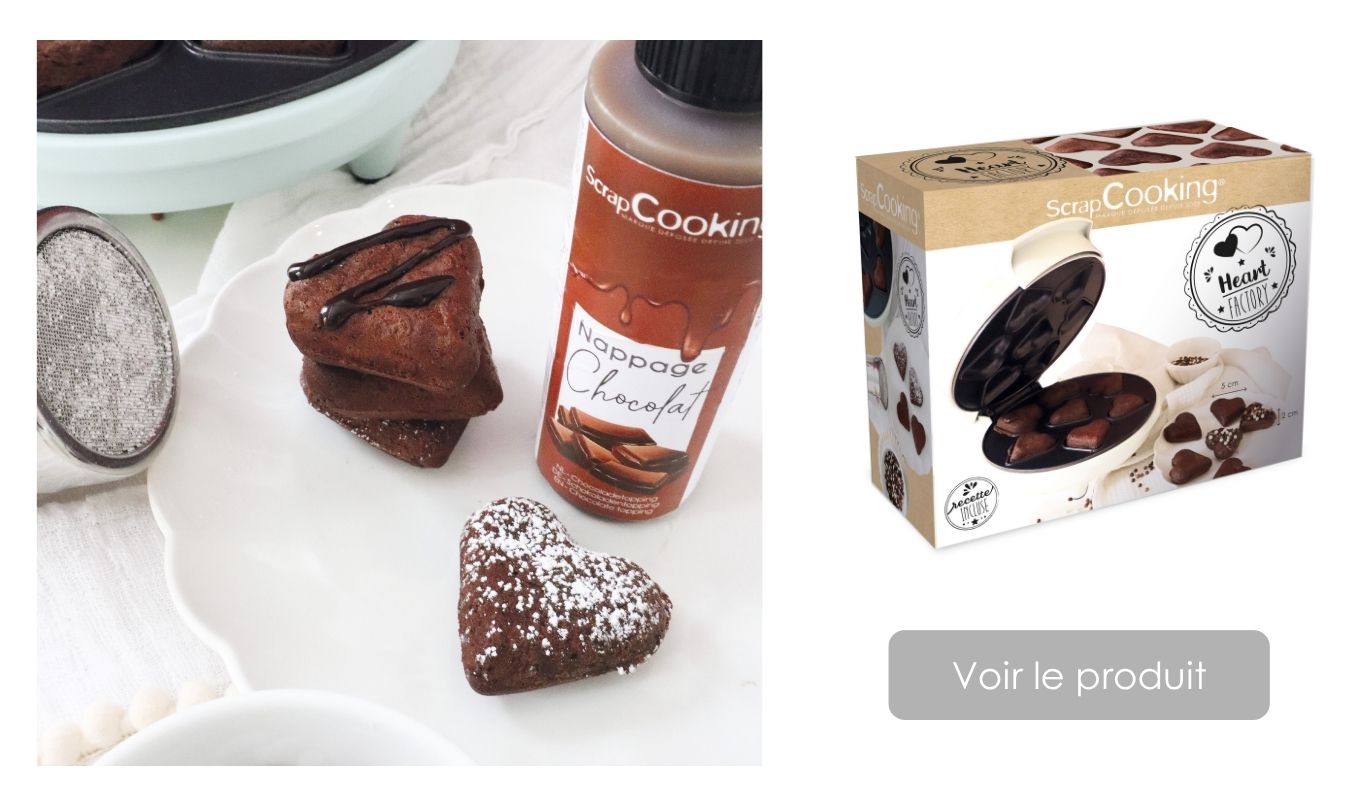 Recette moelleux chocolat cœur machine - ScrapCooking